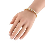 Exclusive 18K Yellow Gold 4.26ct Diamond Bracelet