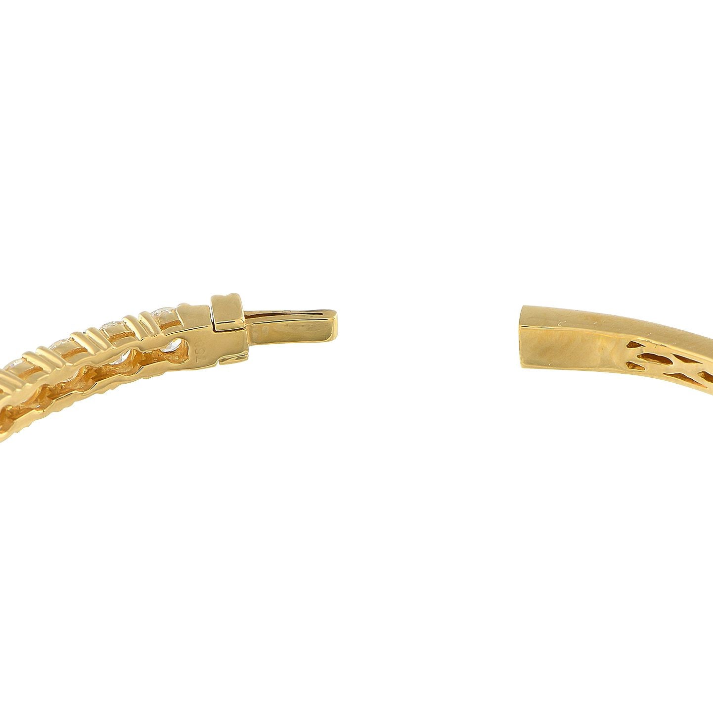 Exclusive 18K Yellow Gold 4.26ct Diamond Bracelet