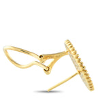 Exclusive 18K Yellow Gold 1.98ct Diamond Earrings