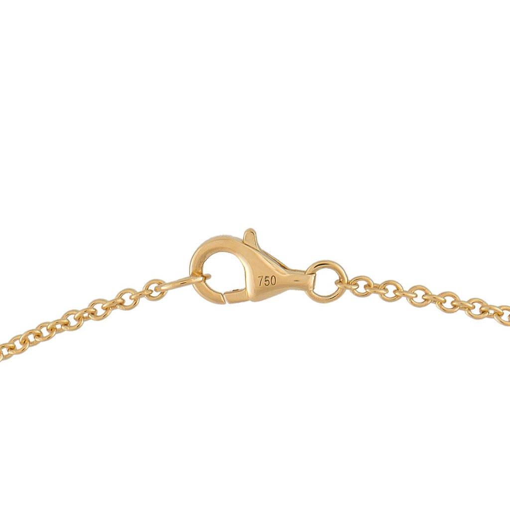 Exclusive 18K Yellow Gold 1.50ct Diamond Station Necklace