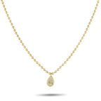 Exclusive 18K Yellow Gold 0.72ct Diamond Necklace – Add a touch of luxury to any occasion with this effortless necklace