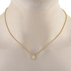 Exclusive 18K Yellow Gold 0.72ct Diamond Necklace