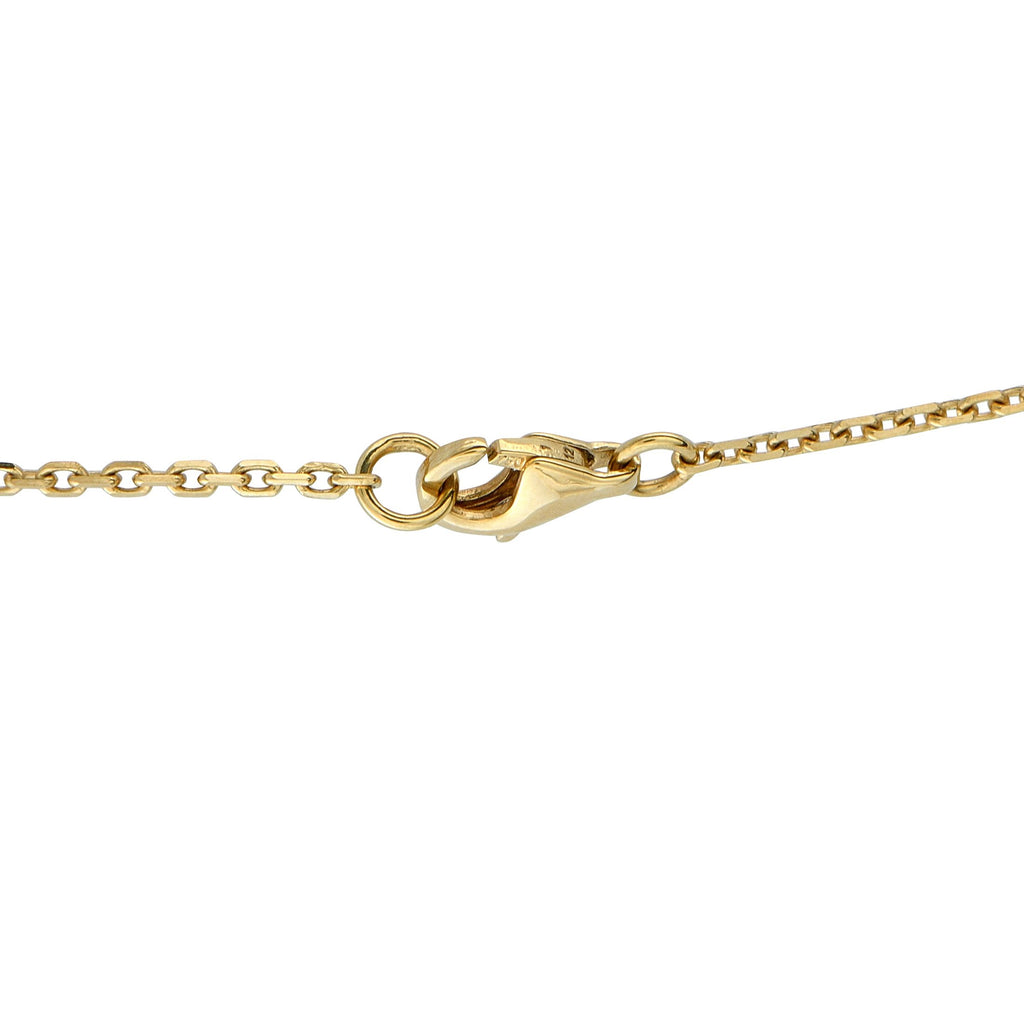 Exclusive 18K Yellow Gold 0.62ct Diamond Necklace