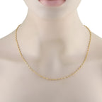 Exclusive 18K Yellow Gold 2.0ct Diamond Necklace
