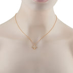 18K Yellow Gold 0.95ct Diamond Necklace
