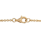 18K Yellow Gold 0.95ct Diamond Necklace
