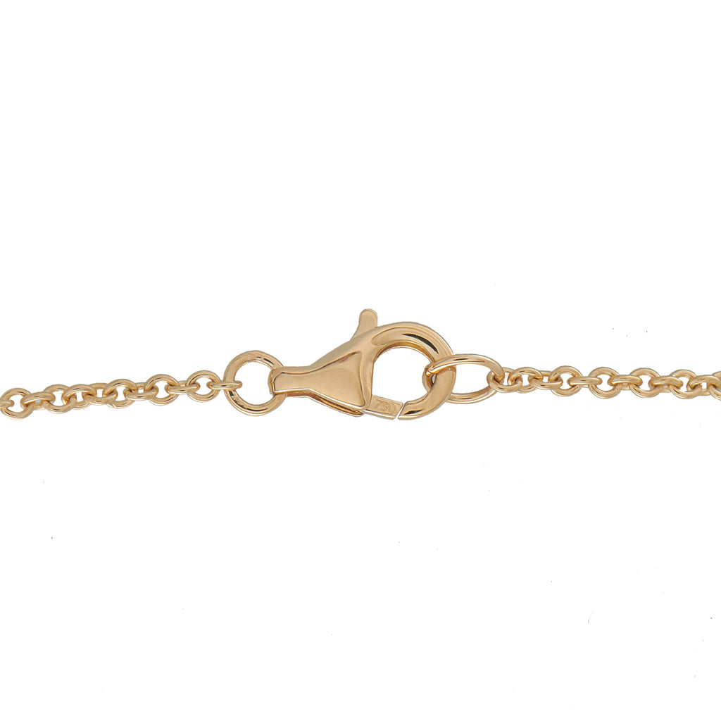 18K Yellow Gold 0.73ct Diamond Pendant