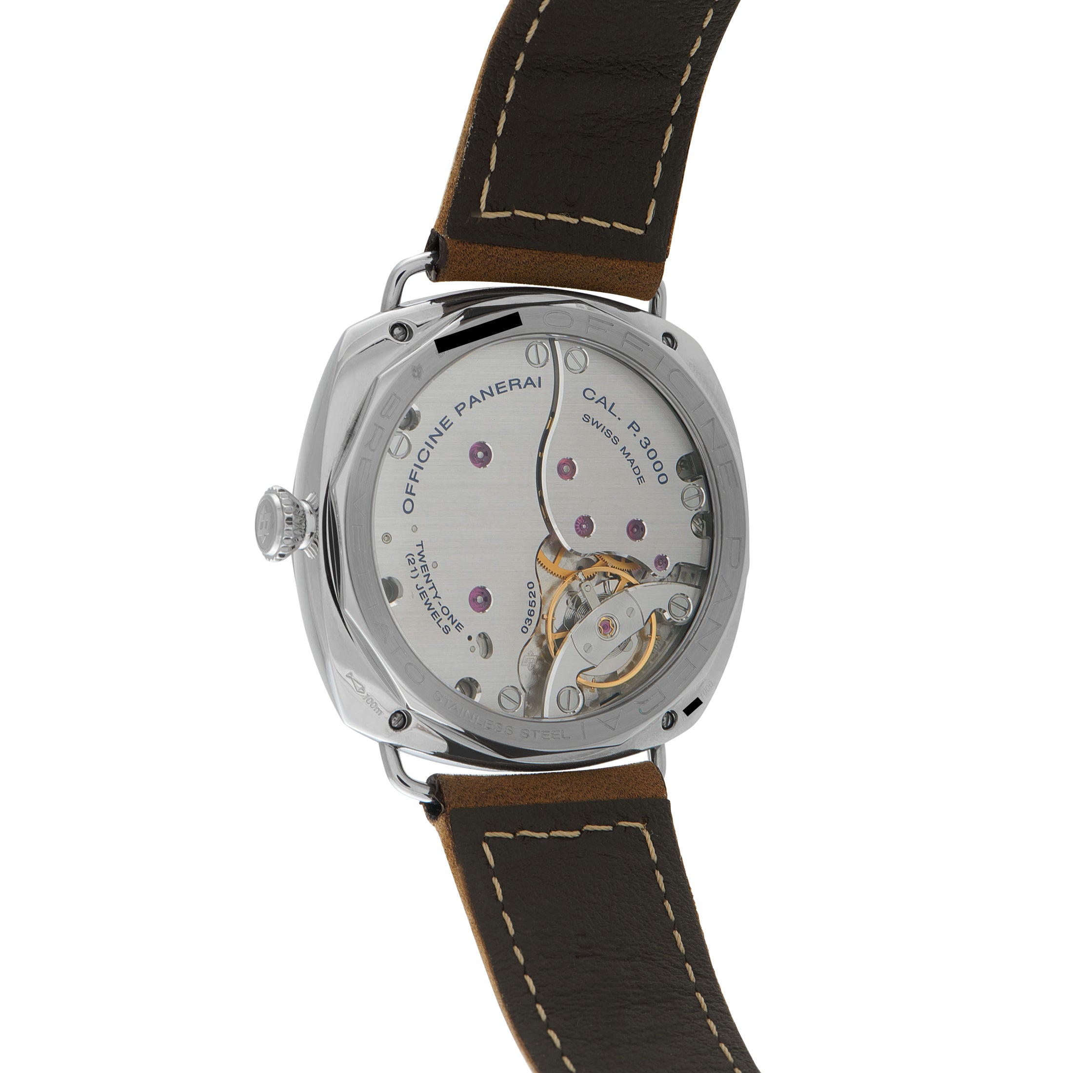 Officine Panerai Radiomir California 3 Days Steel Watch PAM