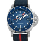 Officine Panerai Submersible GMT Luna Rossa Titanium Watch