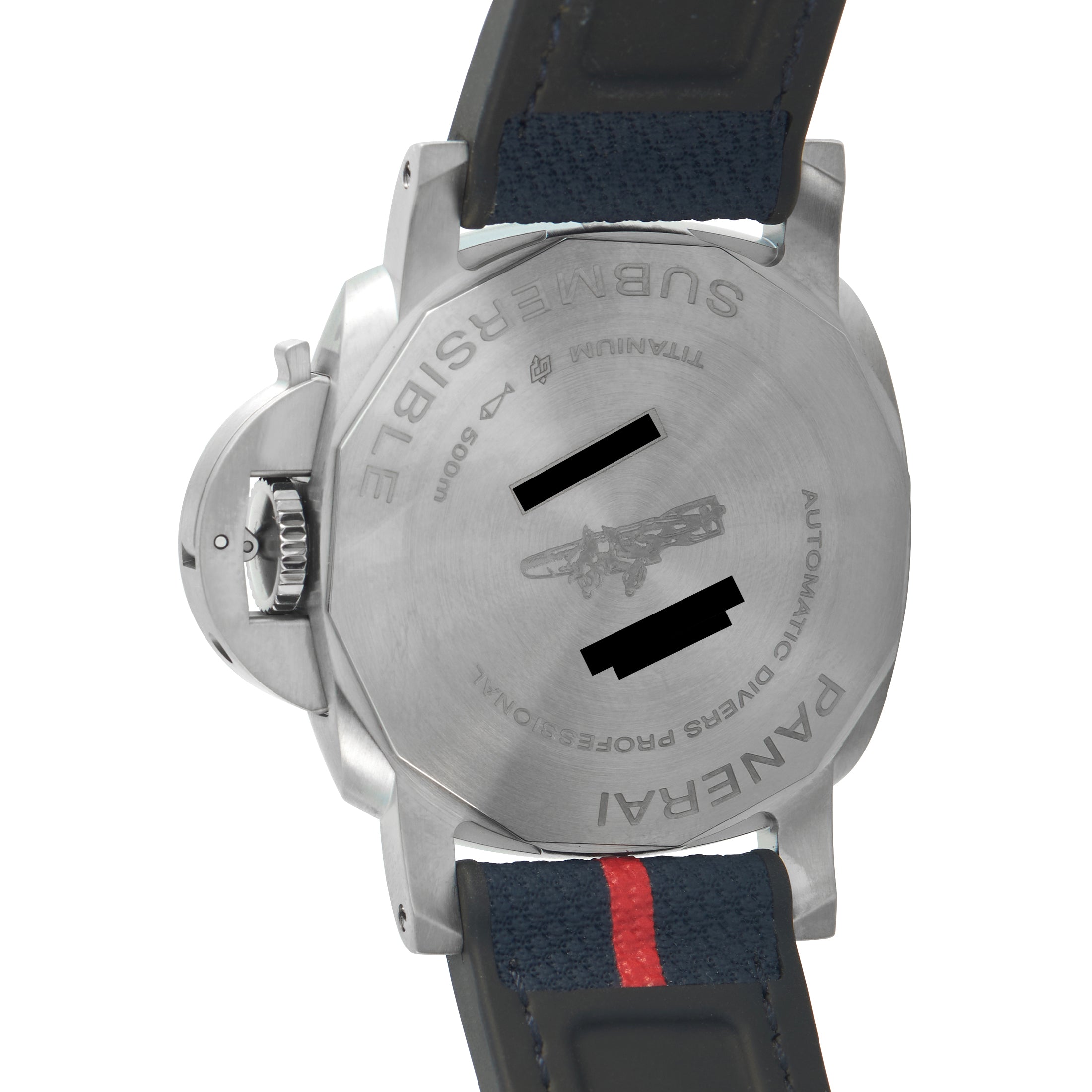 Officine Panerai Submersible GMT Luna Rossa Titanium Watch