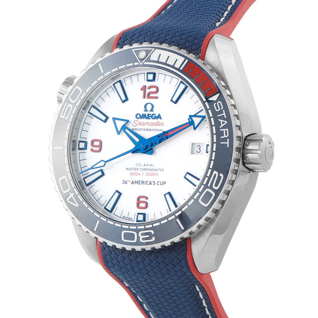 Omega Seamaster Planet Ocean America’s Cup Steel Watch