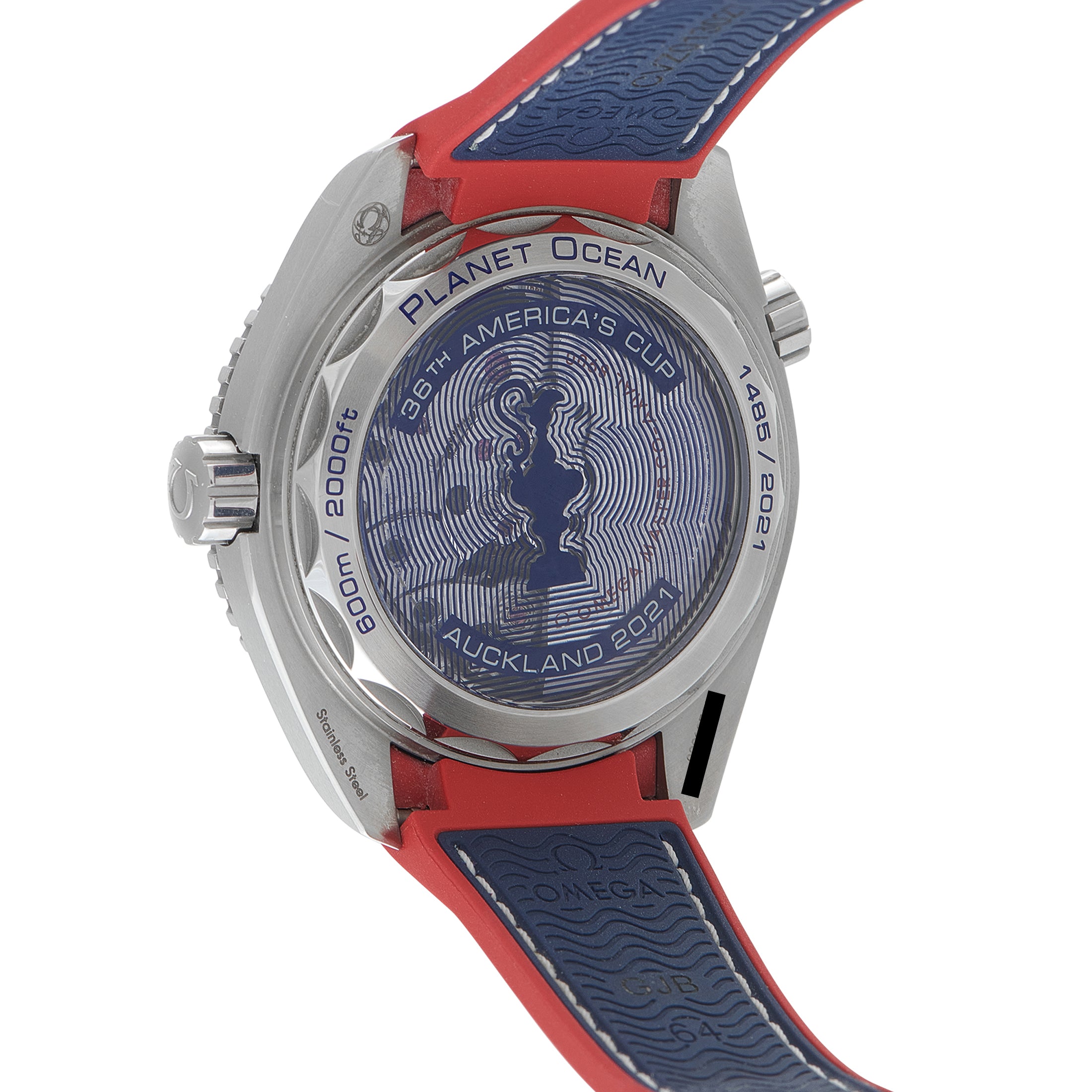Omega Seamaster Planet Ocean America’s Cup Steel Watch