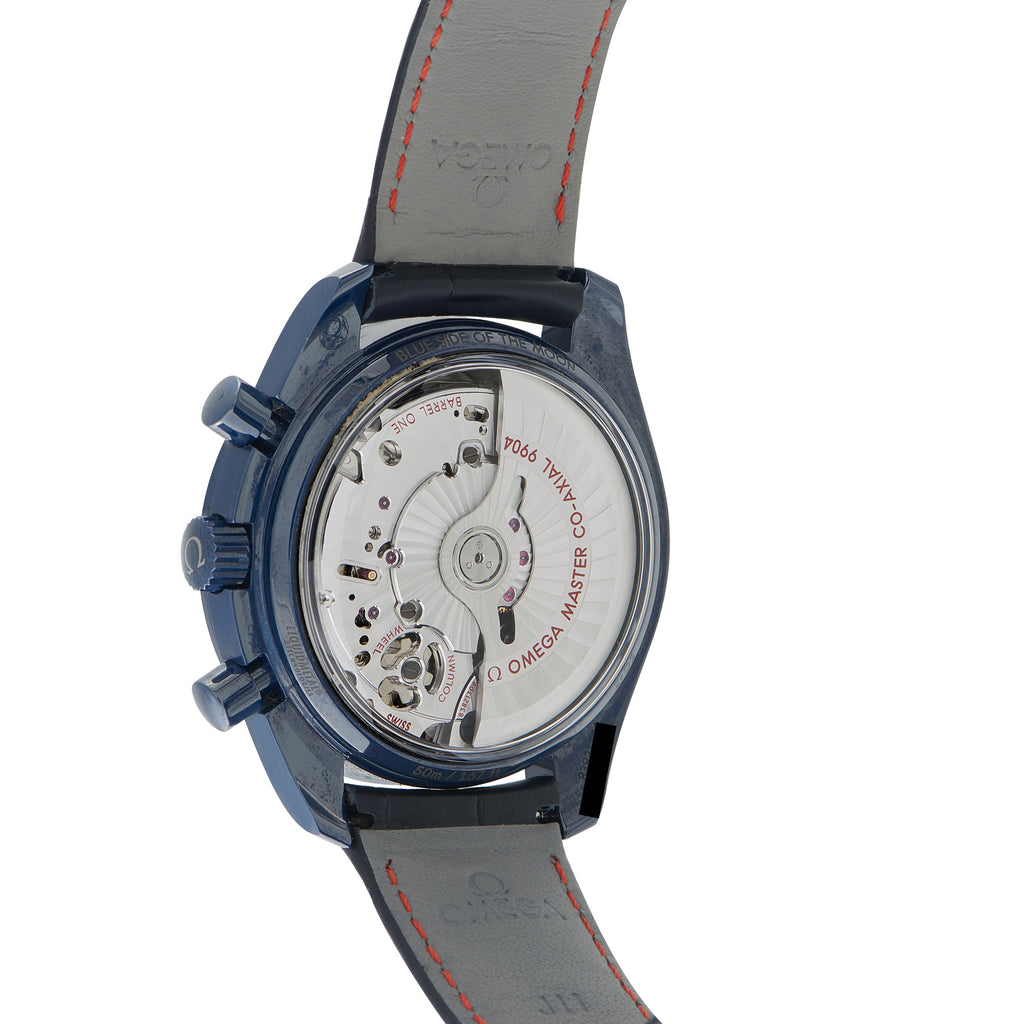 Omega Speedmaster Moonphase Blue Side of the Moon Ceramic Watch
