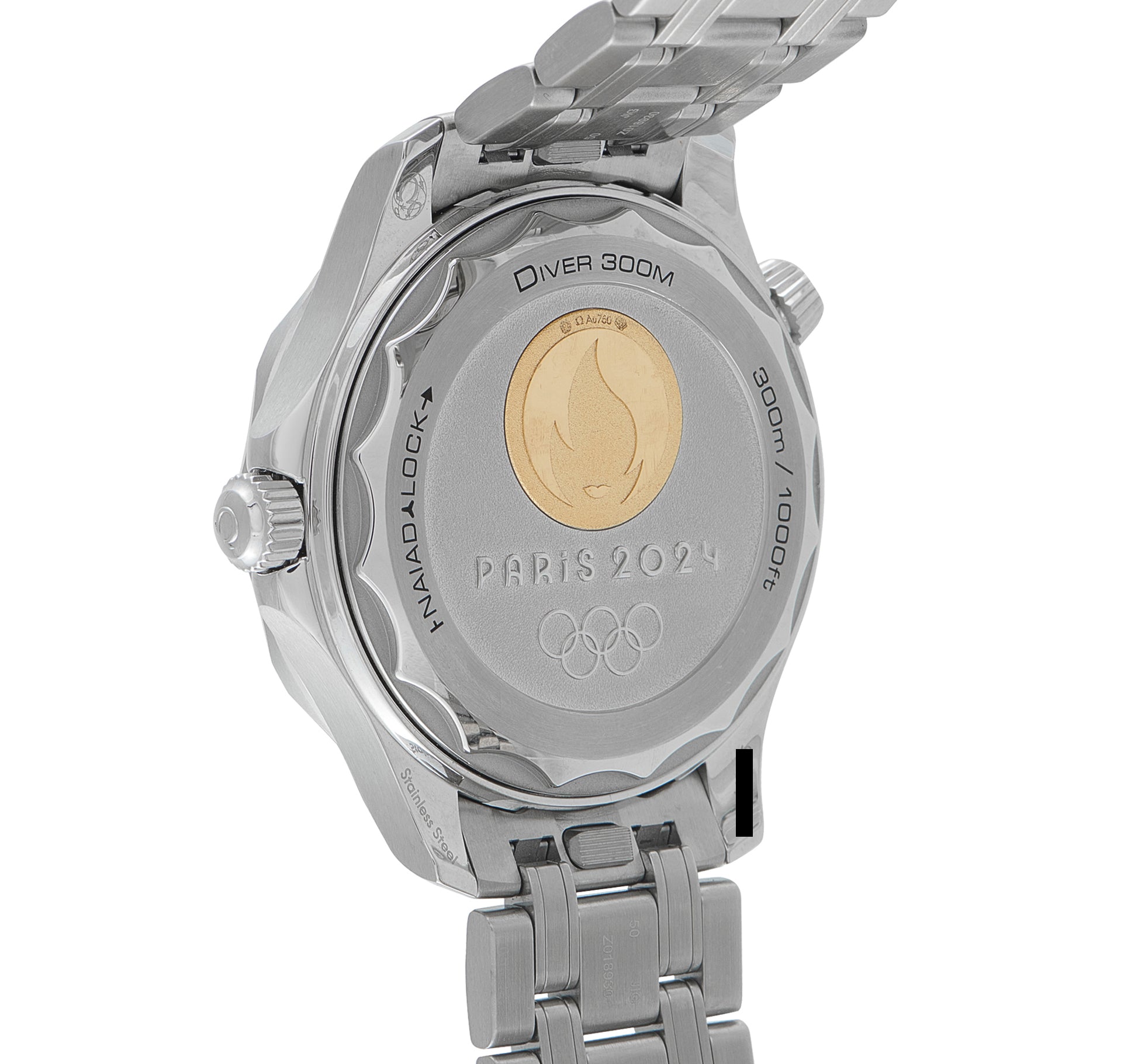 Omega Seamaster Diver Paris 2024 Steel Watch