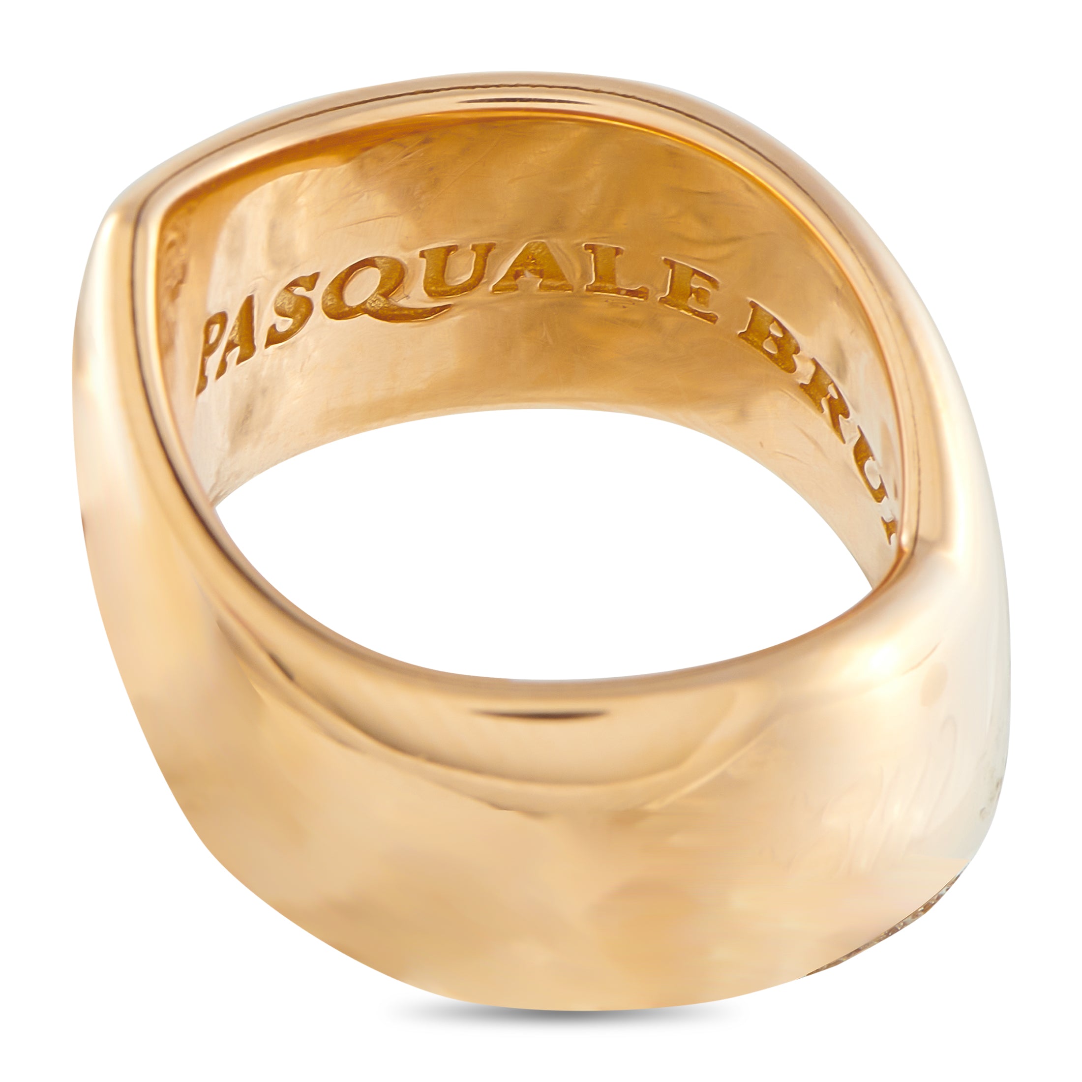 PASQUALE BRUNI 18K Rose Gold 0.21ct Diamond Ring