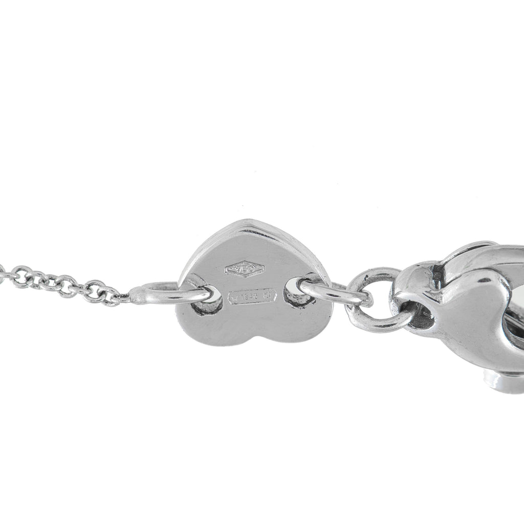 Pasquale Bruni 18K White Gold 2.04ct Diamond and Sapphire Necklace