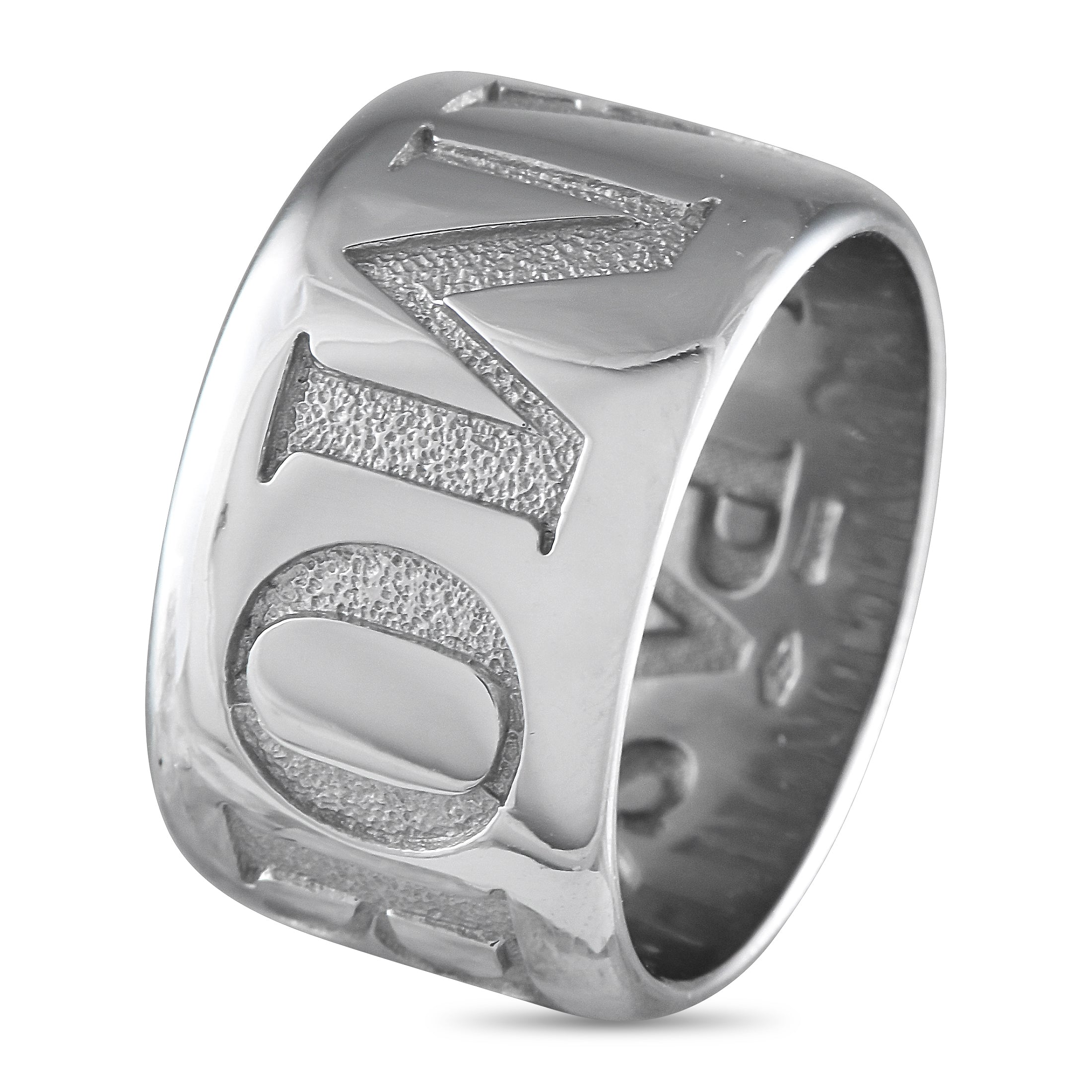 Pasquale Bruni 18K White Gold Amore Band
