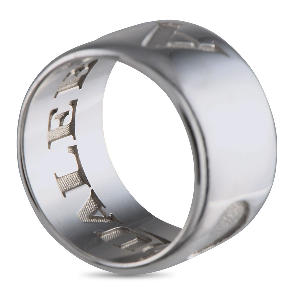 Pasquale Bruni 18K White Gold Amore Band Ring
