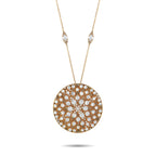 Pasquale Bruni 18K Yellow Gold 3.65ct Diamond and Mother of Pearl Necklace – This Pasquale Bruni necklace will continually ca