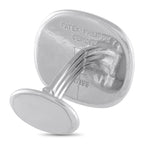 Patek Philippe 18K White Gold Calatrava Cross Cufflinks