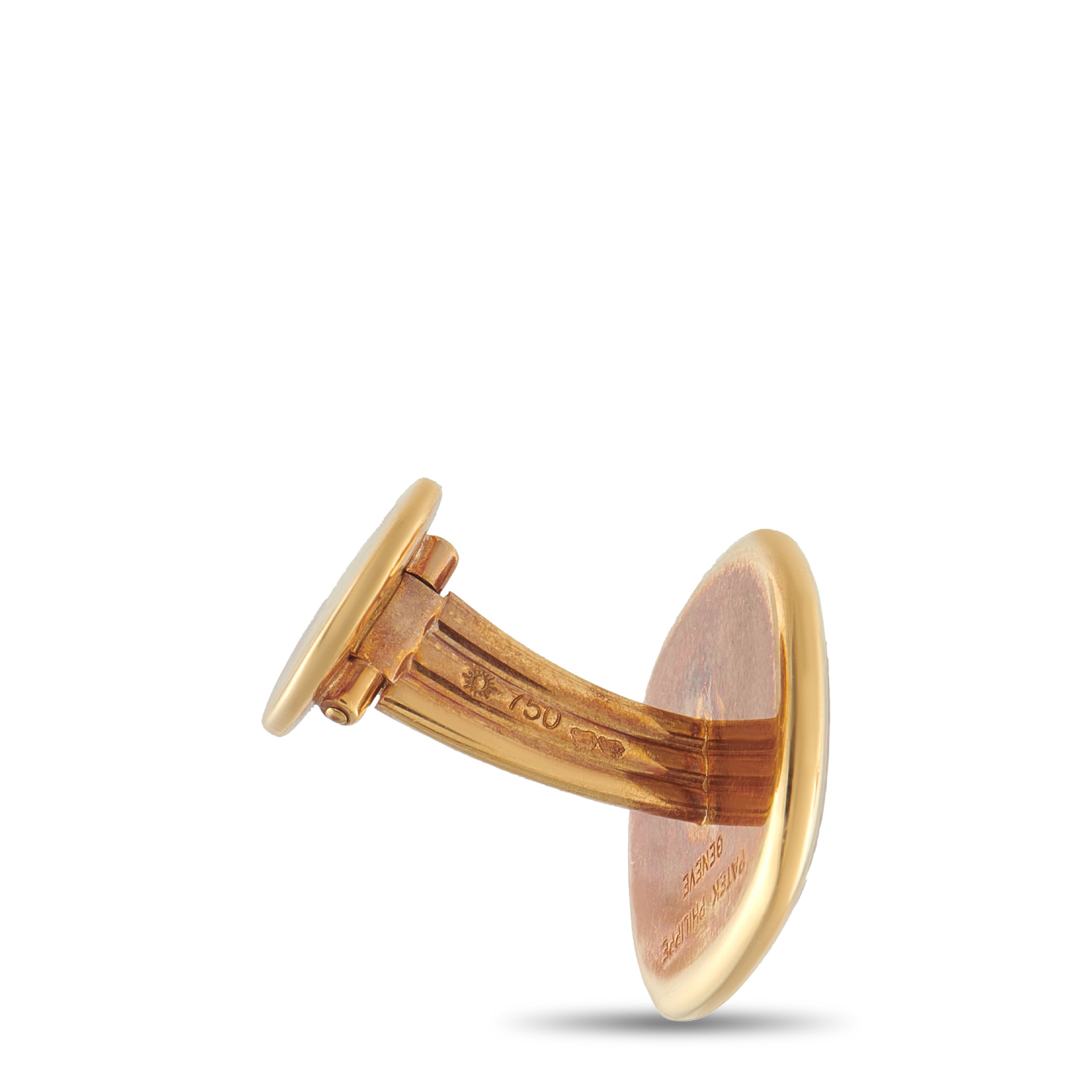 Patek Philippe 18K Yellow Gold Tiger Cufflinks PF227-051926