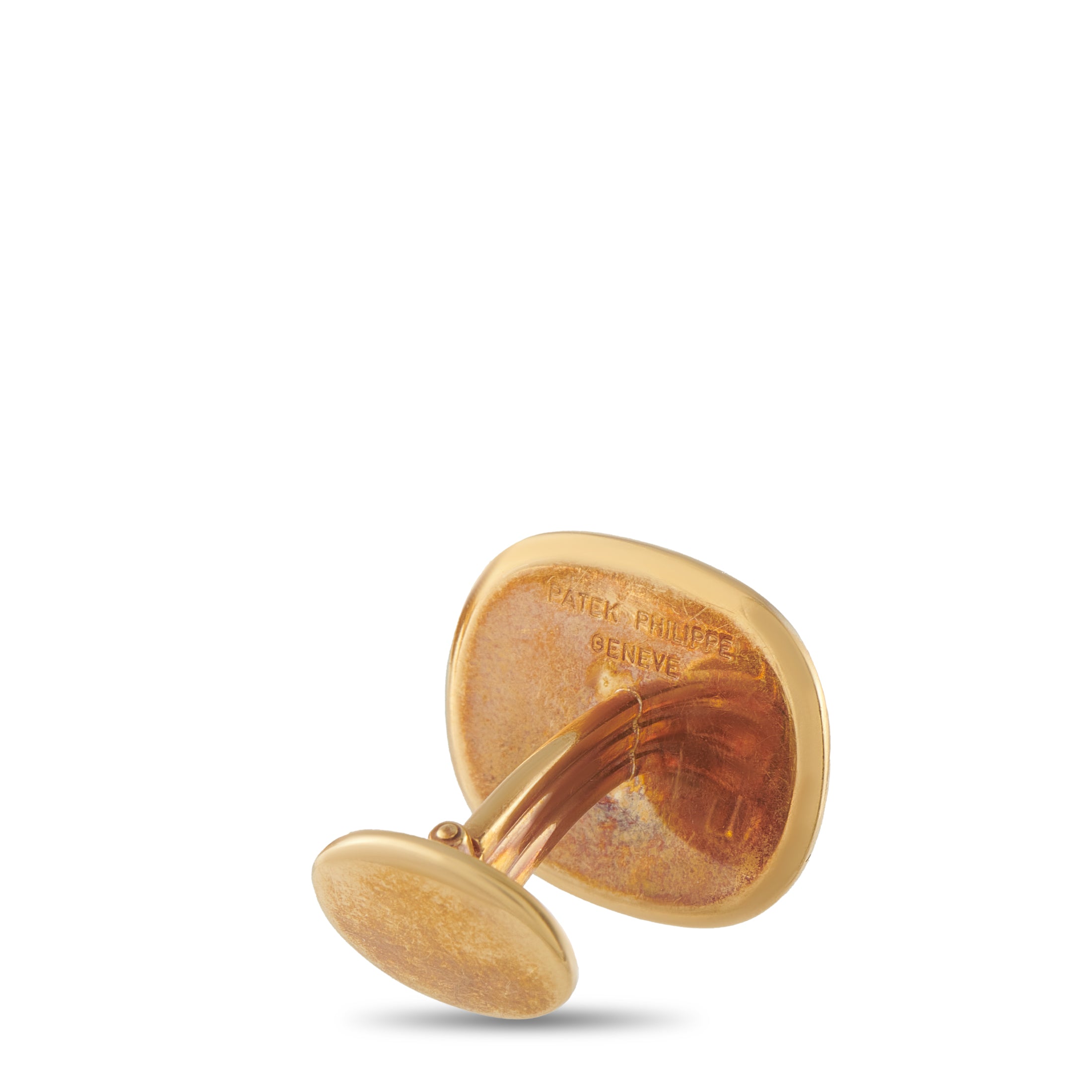 Patek Philippe 18K Yellow Gold Tiger Cufflinks PF227-051926