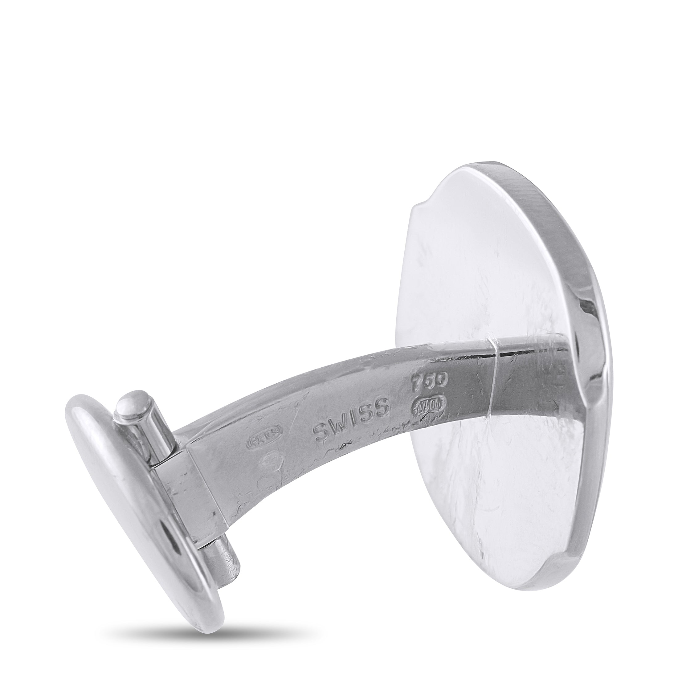 Patek Philippe Aquanaut 18K White Gold Cufflinks