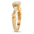 Paul Morelli18K Yellow Gold 0.53ct Diamond Geometric Ring