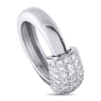 PIAGET 18K White Gold 0.96ct Diamond Dancer Ring
