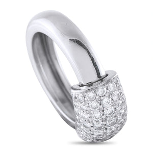 Piaget 18K White Gold 0.96ct Diamond Dancer Ring