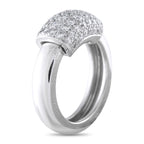 Piaget 18K White Gold 0.96ct Diamond Dancer Ring