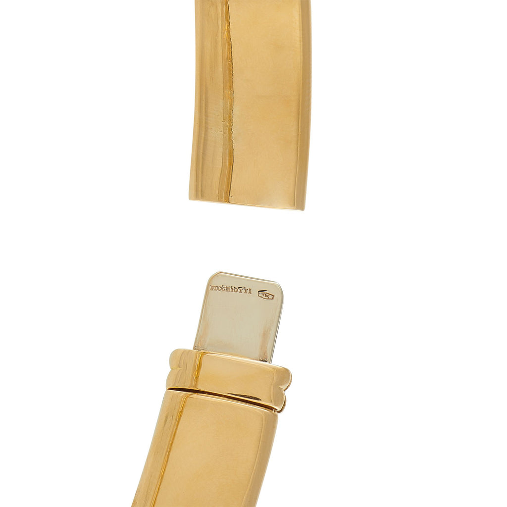 Picchiotti 18K Yellow Gold 4.52ct Diamond and Enamel Necklace