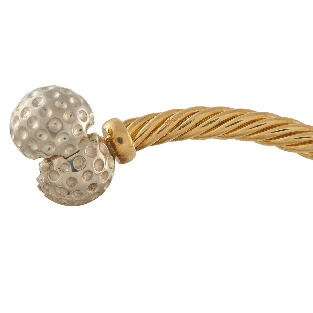 Pomellato Vintage 18K Yellow Gold Golf Bracelet