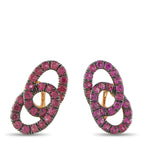 POMELLATO Tango 18K Rose Gold Pink Tourmaline Earrings