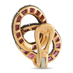 Pomellato Tango 18K Rose Gold Pink Tourmaline Earrings