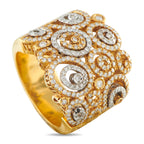Ponte Vecchio 18K Yellow Gold 1.50ct Diamond Ring