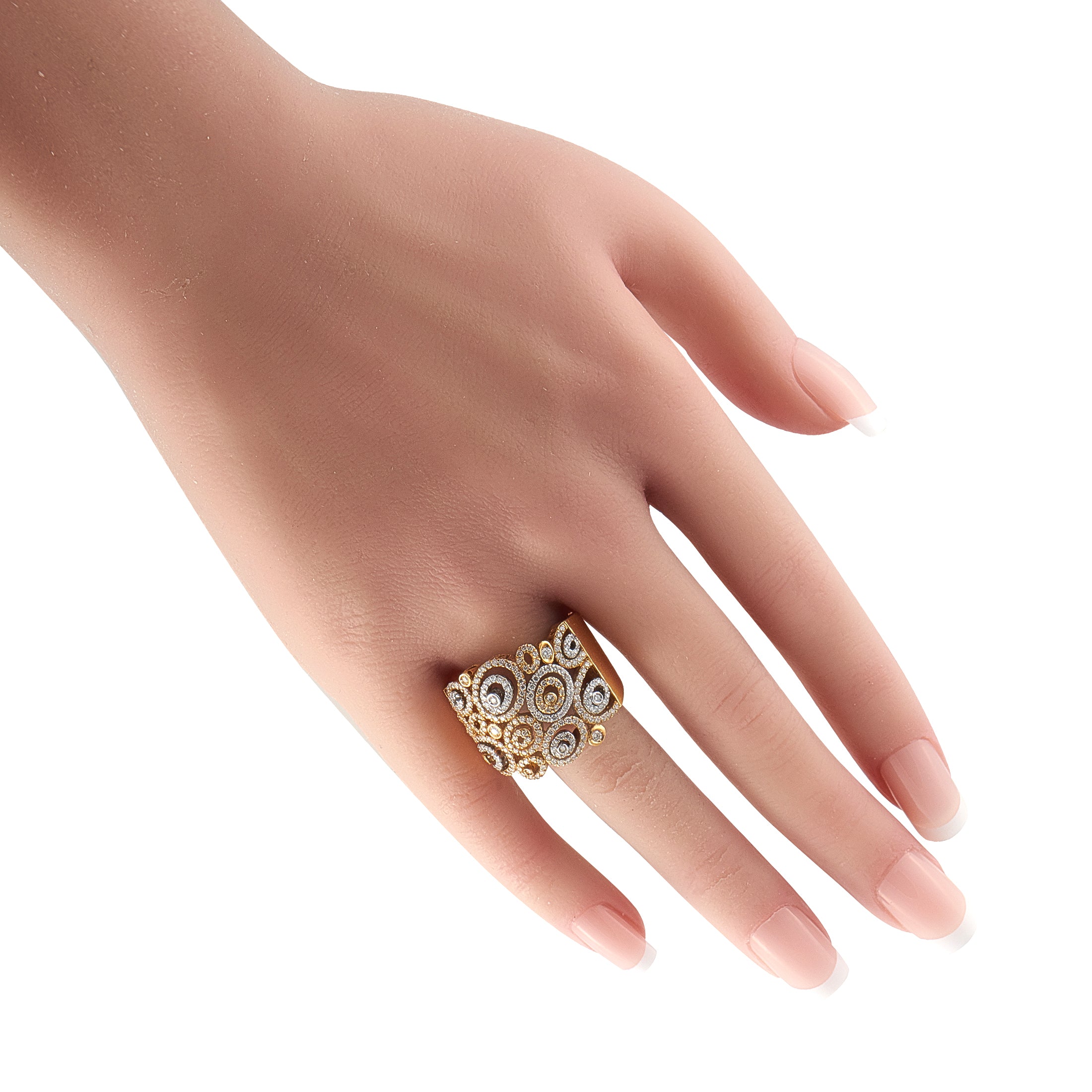 Ponte Vecchio 18K Yellow Gold 1.50ct Diamond Ring