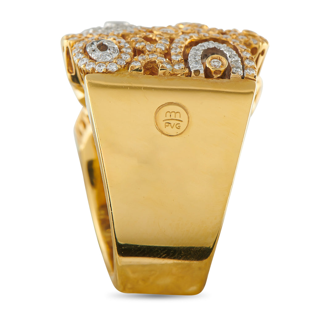 Ponte Vecchio 18K Yellow Gold 1.50ct Diamond Ring