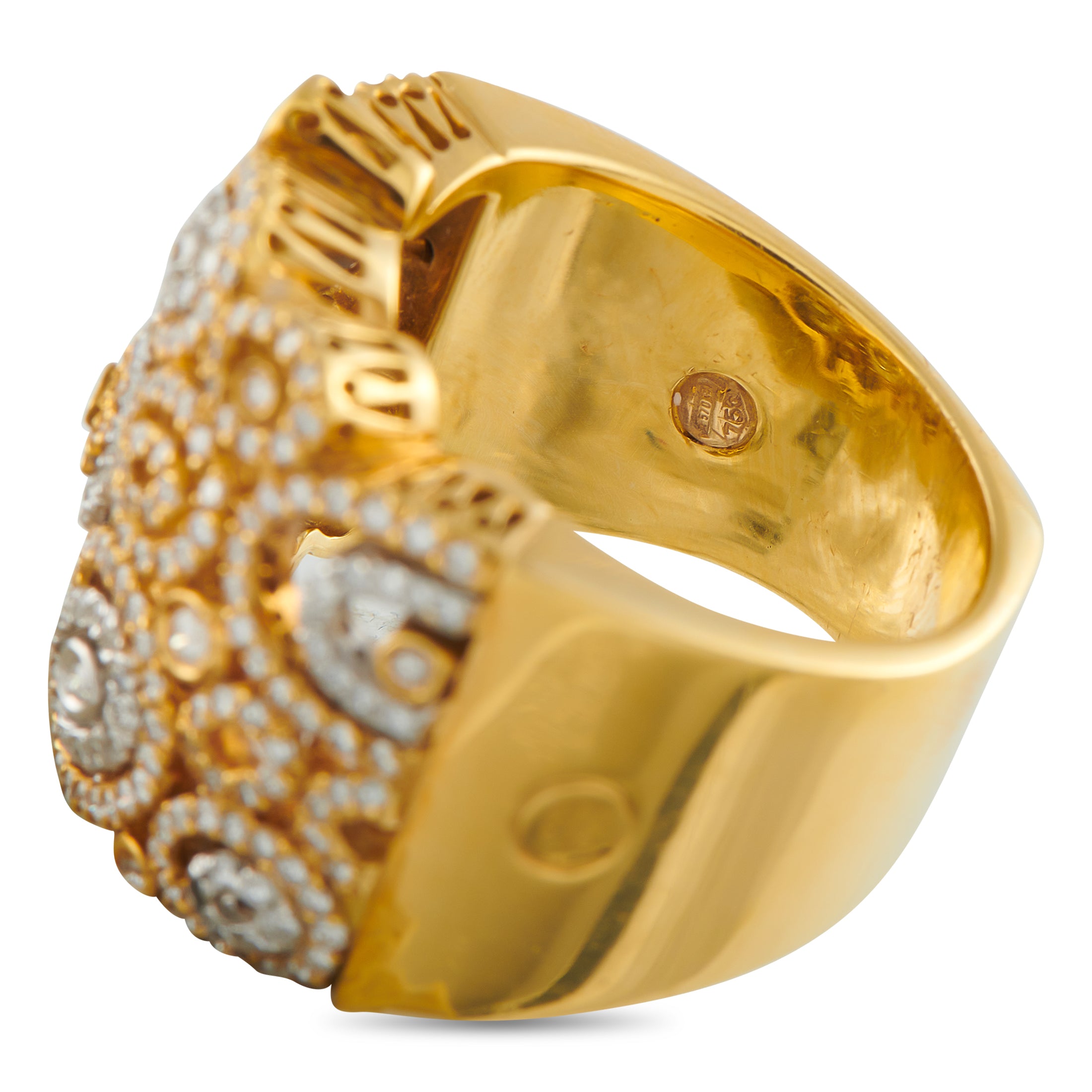 Ponte Vecchio 18K Yellow Gold 1.50ct Diamond Ring