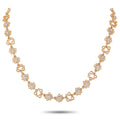Roberto Coin 18K Rose Gold 1.05ct Diamond Necklace