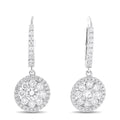 Roberto Coin 18K White Gold 1.25ct Diamond Earrings