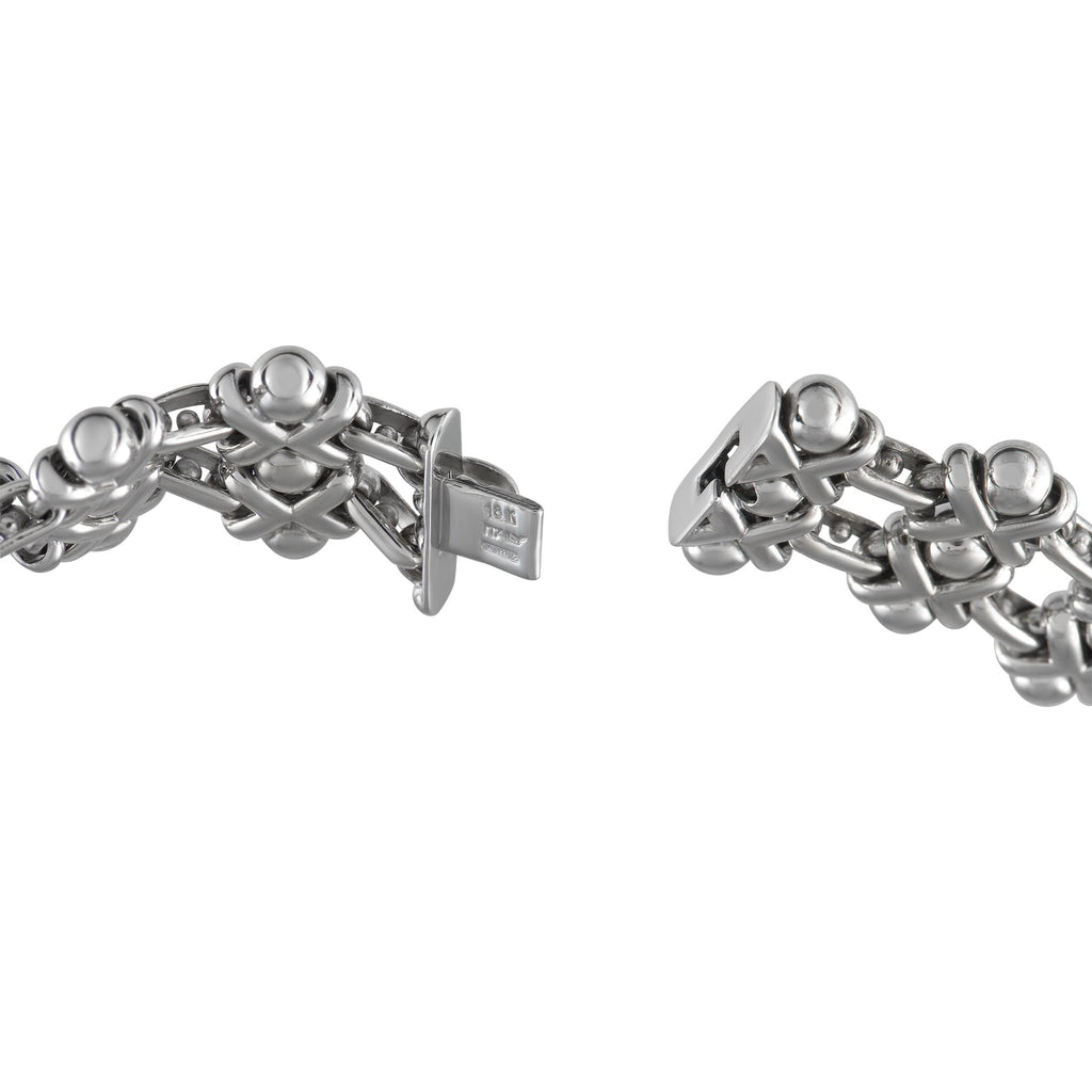 Roberto Coin 18K White Gold 0.95ct Diamond Necklace