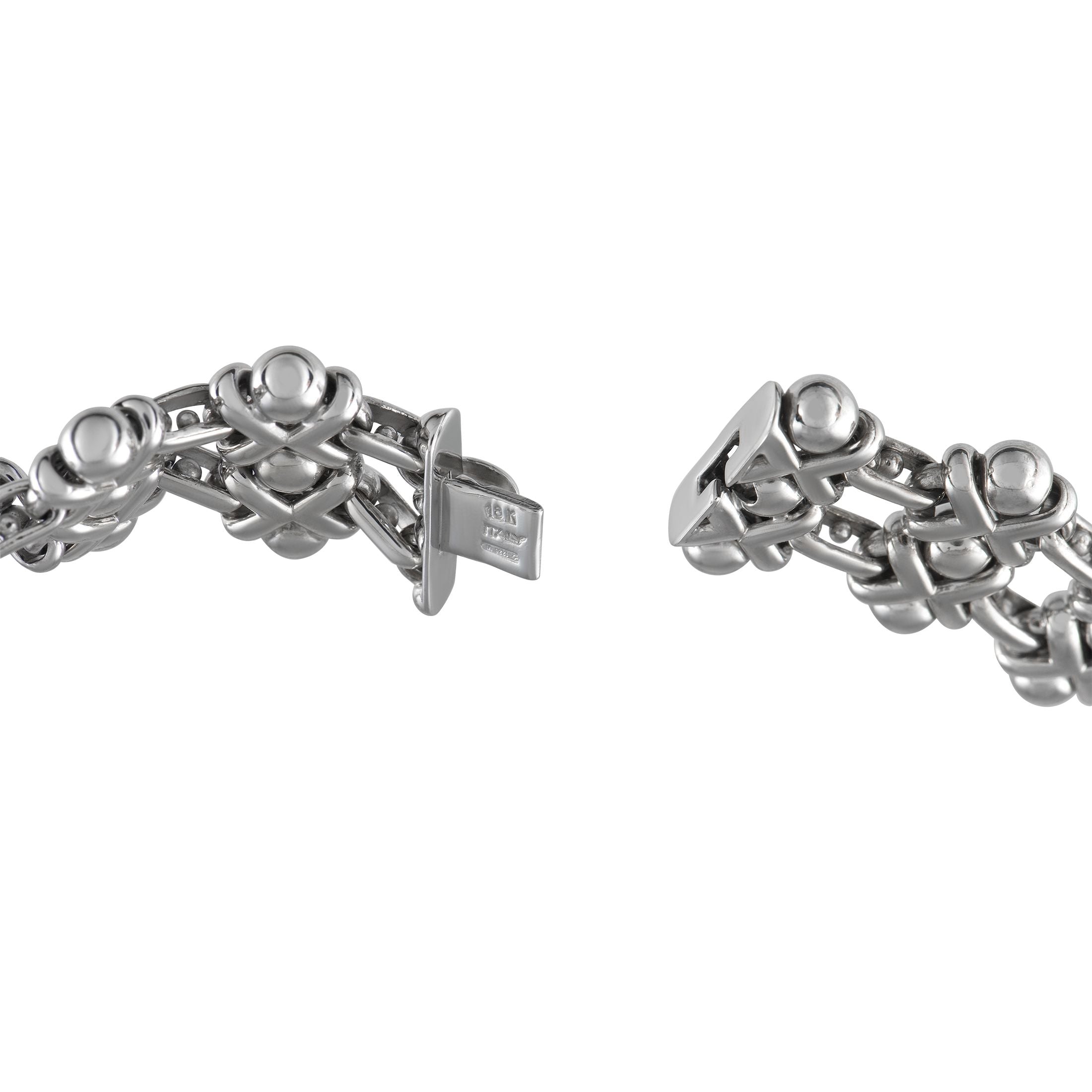 Roberto Coin 18K White Gold 0.95ct Diamond Necklace