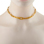Roberto Coin  18K Yellow Gold Oval Link Necklace