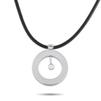 Roberto Coin Cento 18K White Gold Cento Diamond Necklace