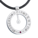 Roberto Coin Cento 18K White Gold Cento Diamond Necklace