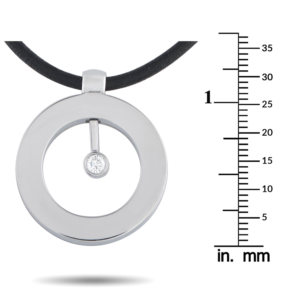 Roberto Coin Cento 18K White Gold Cento Diamond Necklace