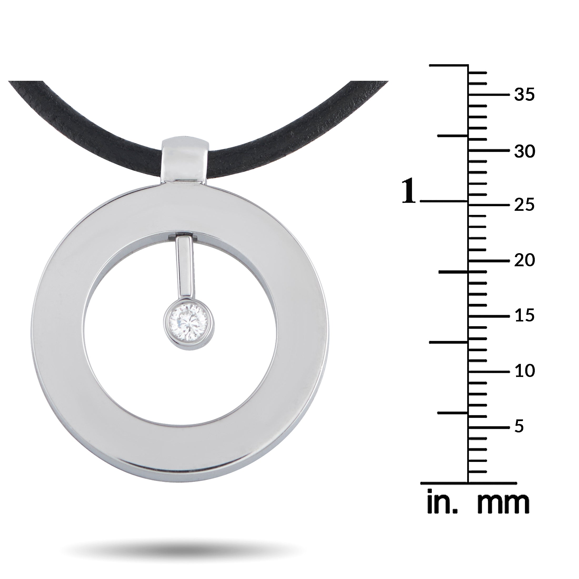 Roberto Coin Cento 18K White Gold Cento Diamond Necklace