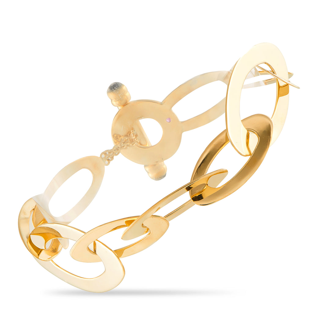 ROBERTO COIN Chic and Shine 18K Yellow Gold Link Bracelet