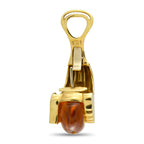 Roberto Legnazzi18K Yellow Gold 0.56ct Diamond and Citrine Earrings
